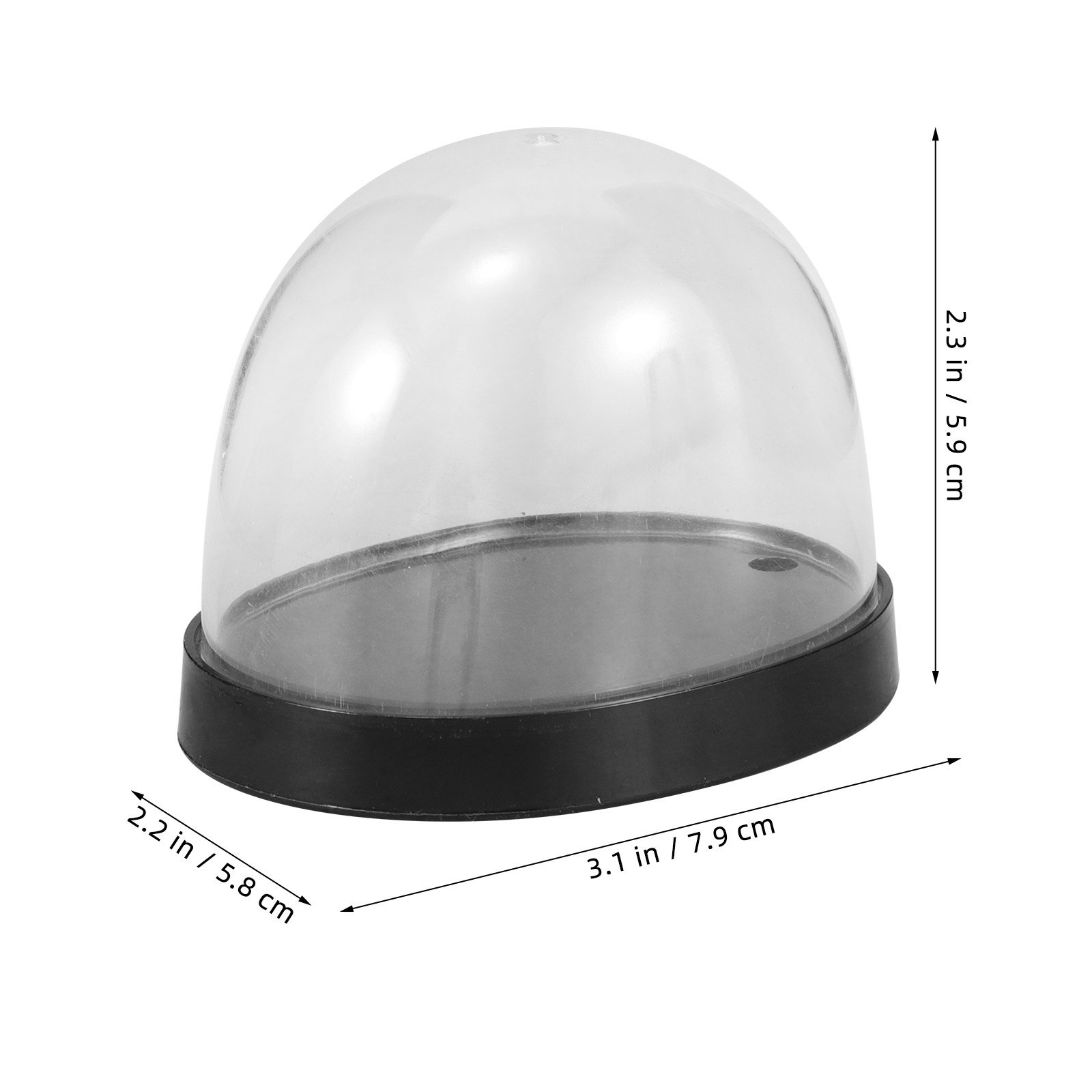 5 Set Yüksek Şeffaflıkta Plast - Plastic Dome Clear incelemesi ve fiyatı