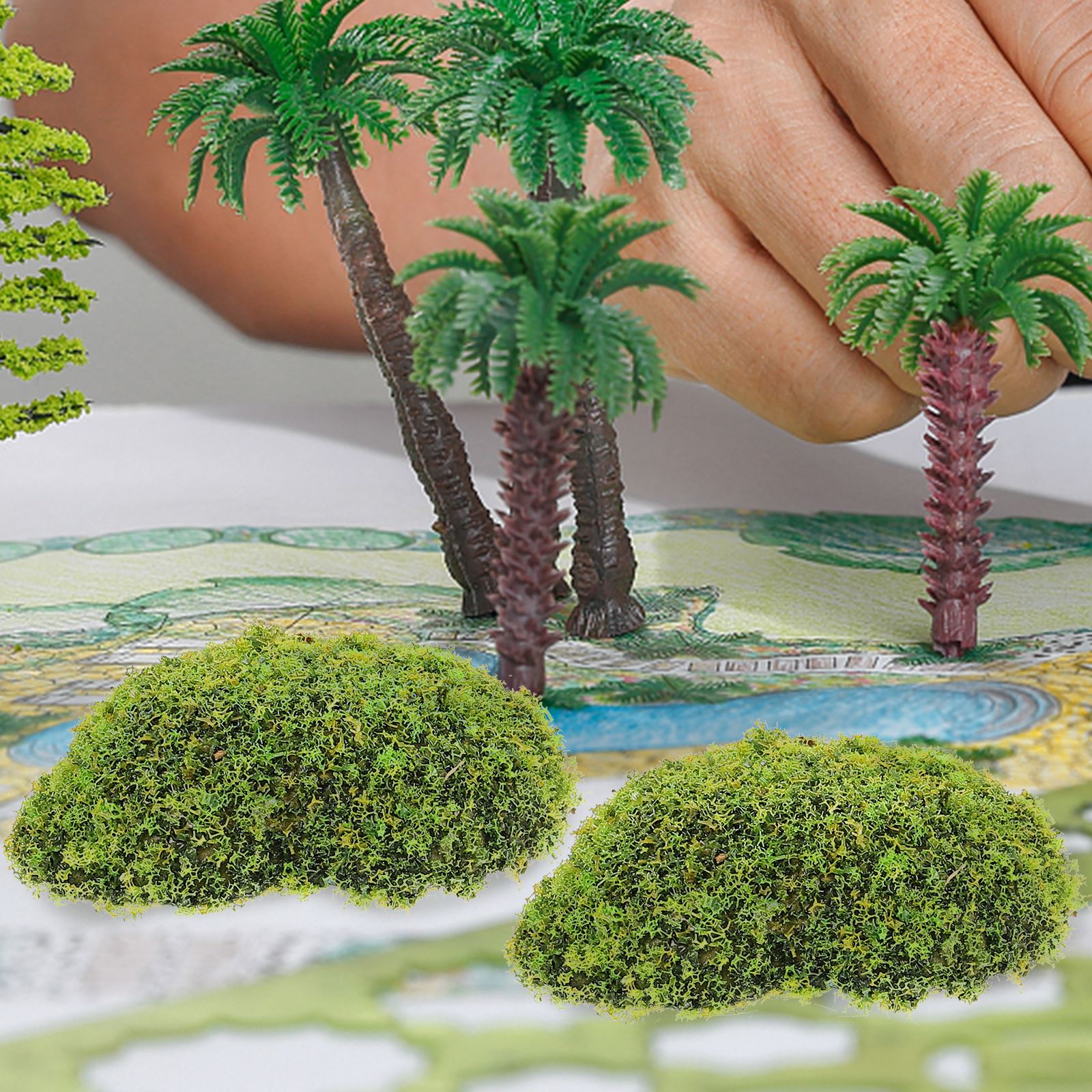 12 adet Yapay Yosun Kayalar Sa - Sphagnum Moss Dry incelemesi ve fiyatı
